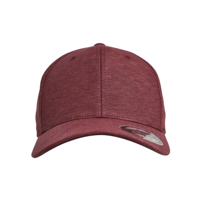 Image of Flexfit Natural Melange Yupoong Headwear, burgundy, S M