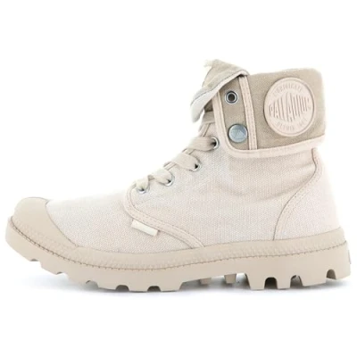 Image of Palladium Baggy Laceup ankle boots, Men&#039;s, Size: 10, Sahara/safari Cotton