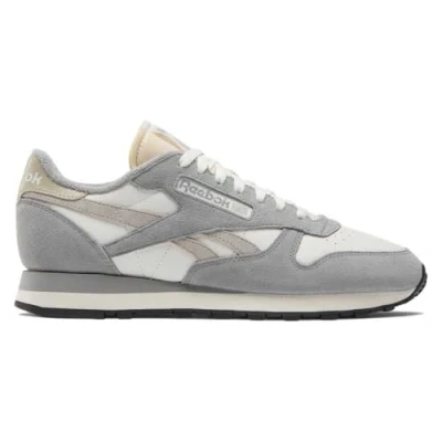 Image of Reebok Classic Unisex Trainers, Size: 7, Chalk/grey 3/moonstone Leather and textile