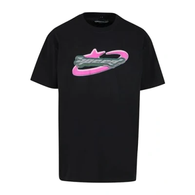 Image of Upscale by Mister Tee Speed LOGO Print Tshirt, Men&#039;s, Size: Large, Black