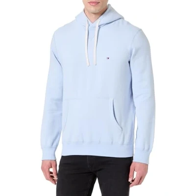 Image of Tommy Hilfiger Seasonal Hoody Sweatshirt, Men&#039;s, Size: Small, Breezy blue