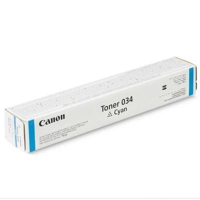 Image of Canon 034 7300pages Cyan Laser Toner &amp; cartridges (Cyan, Laser, Cano