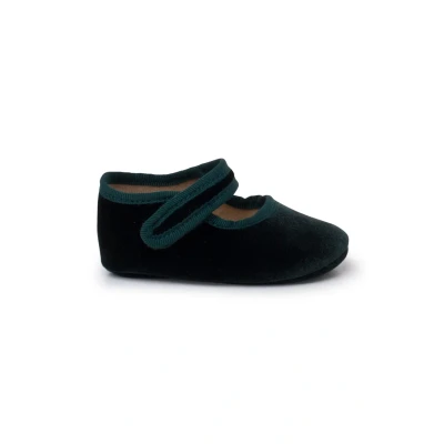 Image of Pisamonas Slippers for kids, Size: 0.5K, Verde shoes