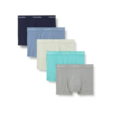 Image of Calvin Klein Underwear Trunk 5 PACK Stretch Trunks, Men&#039;s, Size: XL, Multicoloured