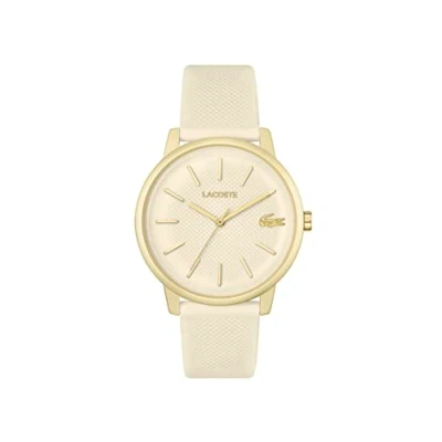 Image of Lacoste MOVE Unisex Watch, Size: One Size, Yellow/light goldcoloured
