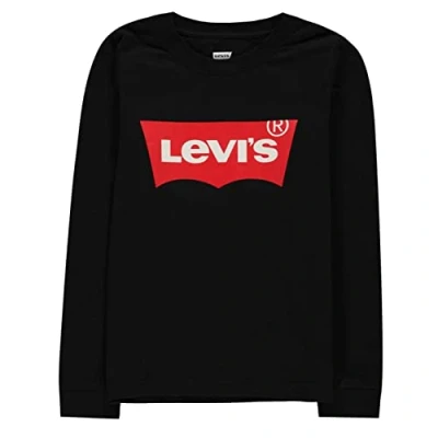 Image of Levi&#039;s Batwing TEE Long sleeved top for kids, Size: 6y, Black