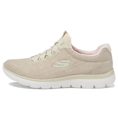 Image of Skechers Women&#039;s Summits Sneaker, Taupe, 6.5 UK