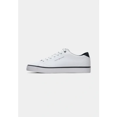 Image of Tommy Hilfiger CORE Trainers, Men&#039;s, Size: 8, White leather and imitation