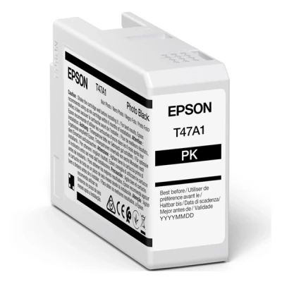Image of SureColor SC P900 Epson T47A1 photo black ink cartridge (original Epson)