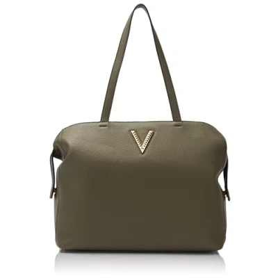 Image of Valentino Women&#039;s Oregon Re Shopping Bag, Militare (Military), One Size, CASUAL