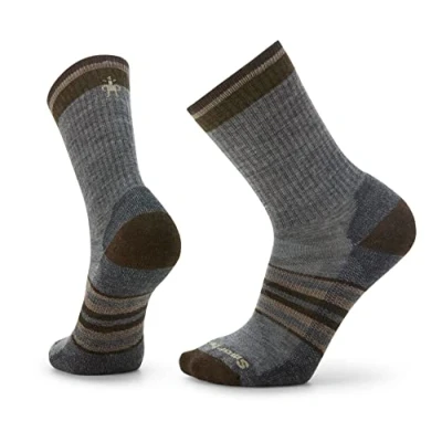 Image of Smartwool Outdoor Light Cushion CREW Socks Unisex Sports socks, Size: XL, Medium gray