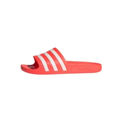 Image of adidas Unisex&#039;s Adilette Aqua Slide Sandal, Solar Red Ftwr White Red, 5 UK