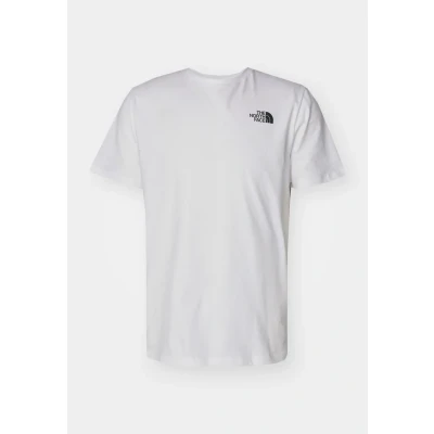 Image of The North Face Redbox Celebration TEE Print Tshirt, Men&#039;s, Size: XXL, White
