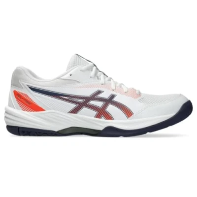 Image of Asics Beyond Handball shoes, Men&#039;s, Size: 6, White/midnight Synthetics/textile