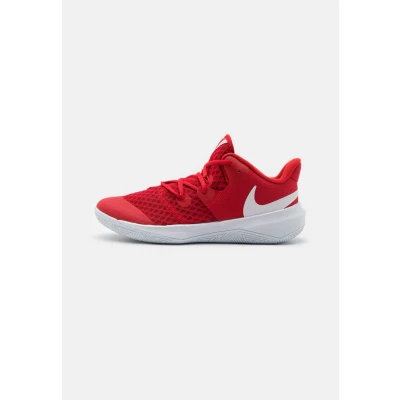 Image of Nike Performance ZOOM Hyperspeed Court Unisex Handball shoes, Size: 10.5, University red/white shoes