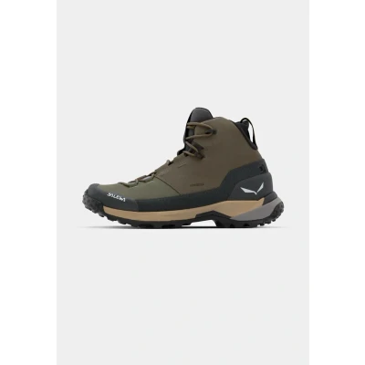 Image of Salewa PUEZ Leather MID PTX M, Bungee Cord Onyx, 9.5 UK