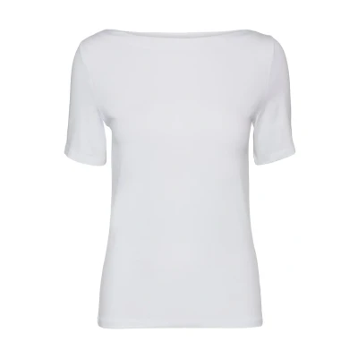 Image of VERO MODA Women&#039;s Vmpanda Modal S/S Top Noos, Bright White, XXL