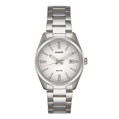 Image of Casio Watch silvercoloured, Size: One Size, Silver coloured