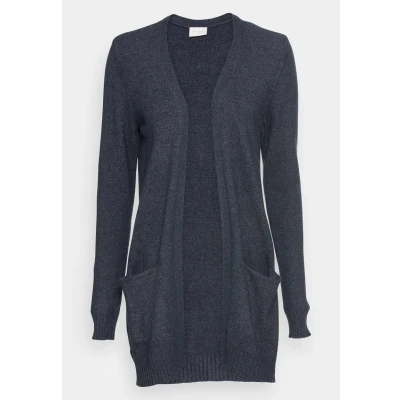 Image of VILA Viril OPEN LS NOOS Cardigan, Women&#039;s, Size: XS, Total eclipse