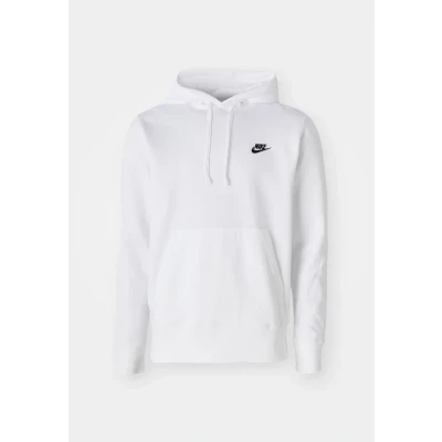 Image of Nike Sportswear CLUB Fleece Sweatshirt, Men&#039;s, Size: XXL, White/black