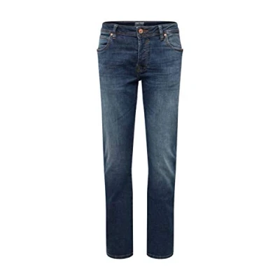Image of LTB Roden Bootcut jeans darkblue denim, Men&#039;s, Size: 40x32, Dark blue denim