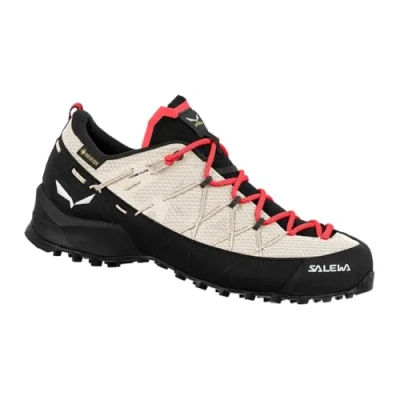 Image of Salewa Women&#039;s Wildfire 2 GTX W Hiking Shoes, Oatmeal Black, 7.5 UK