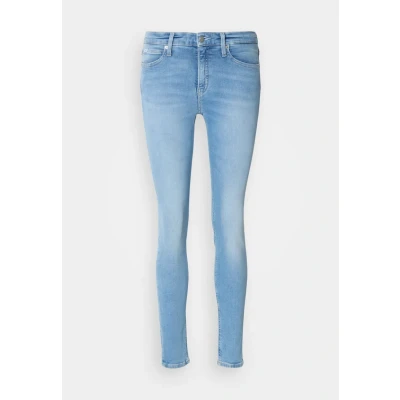 Image of Calvin Klein Jeans MID RISE Skinny Fit, Women&#039;s, Size: 24x30, Denim light