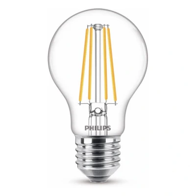 Image of Philips LED Premium Classic A60 Light Bulb [E27 Edison Screw] 8.5W 75W Equivalent, Warm White (2700K), Non Dimmable