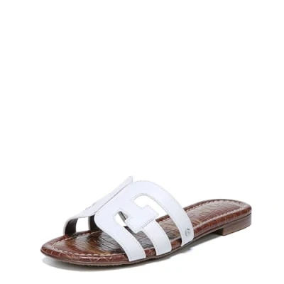 Image of Sam Edelman BAY Slippers, Women&#039;s, Size: 41, Bright white shoes