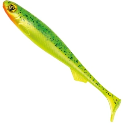 Image of Fox Rage Slick Shad Lemon Tiger Ultra UV Packs 13cm 4pcs