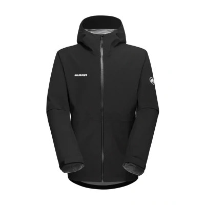 Image of Mammut Convey TOUR Hooded Waterproof jacket, Men&#039;s, Size: Small, Black