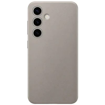 Image of Samsung Leren Back Cover Beige Galaxy S24