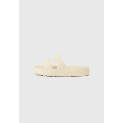 Image of Fila Superbubble Pool slides, Women&#039;s, Size: 42, Oyster gray shoes
