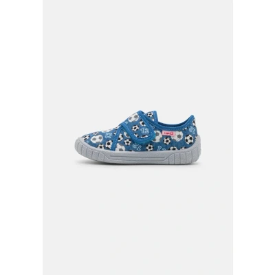 Image of Superfit BILL Slippers blau/multicoloured for kids, Size: 8.5/9K, Blau/multi coloured Textile