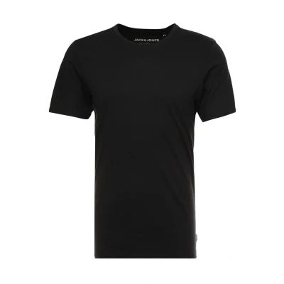 Image of Jack &amp; Jones Print Tshirt, Men&#039;s, Size: Medium, Black