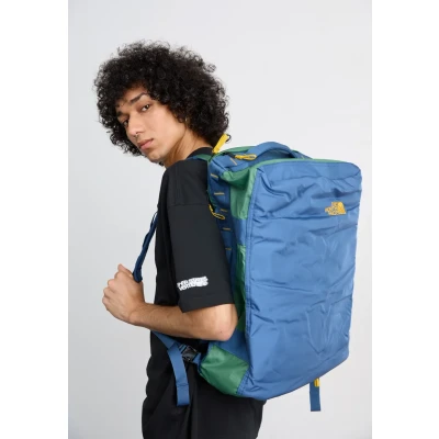 Image of The North Face BASE CAMP Voyager Duffel 42L Unisex Rucksack, Size: One Size, Duck green/shady blue