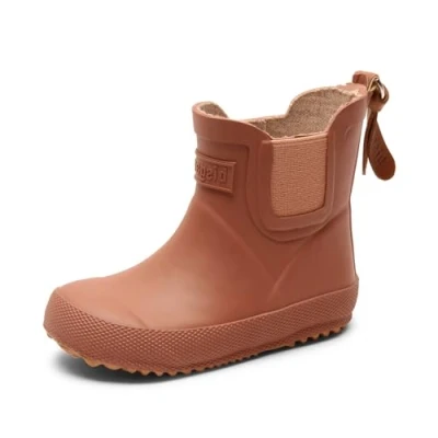 Image of Bisgaard Unisex Kid&#039;s Baby Rubber Rain Boot, Pink, 2 UK Child Narrow