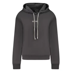 Image of Guess Hoodie Shiny CORD Sweatshirt, Women&#039;s, Size: Small, Jet black