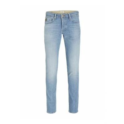 Image of Jack &amp; Jones Glenn WARD 422 Jeans Tapered Fit, Men&#039;s, Size: 32x34, Blue denim