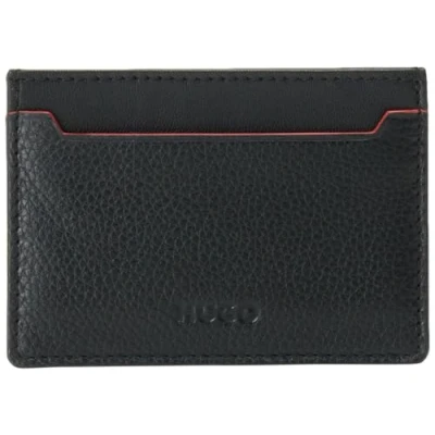 Image of HUGO NEW Subway Cardcase Unisex Wallet, Size: One Size, Black