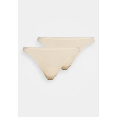 Image of Schiesser 2PACK Thong, Women&#039;s, Size: 8, Sand