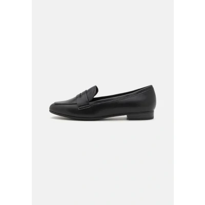 Image of MARCO TOZZI Women&#039;s Damen Slipper 2 24209 44 Loafer, Black, 6 UK