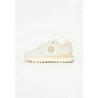 Image of Scarpe donna Colmar sneaker Travis Authentic h.outsole 120 white/light gold DS25CO04 37