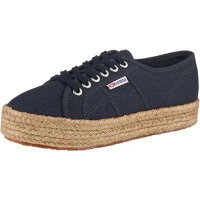 Image of Superga 2730 Cotropew Espadrilles, Size: 40, Navy shoes
