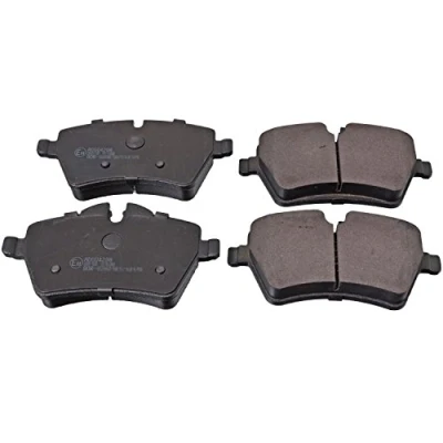 Image of brake Pad Set, disc BLUE PRINT ADG04298