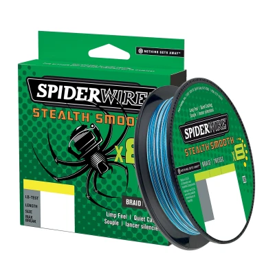 Image of Spiderwire Stealth Smooth 8 Blue Camo 0,29mm (300m) Braided fishing line