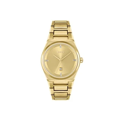 Image of BOSS Watch goldcoloured, Women&#039;s, Size: One Size, Gold coloured