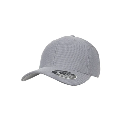 Image of Flexfit 110 Velcro Hybrid Cap, grey, One Size