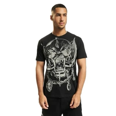 Image of Brandit MOTÖRHEAD Warpig Print Tshirt, Men&#039;s, Size: 4XL, Black