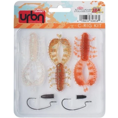 Image of Berkley URBN Kit C Rig (7pcs) Lure set